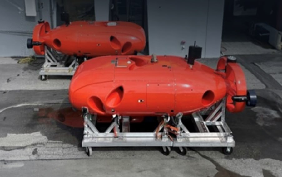 Nauticus Aquanaut® Mk2 units on deployment cradles